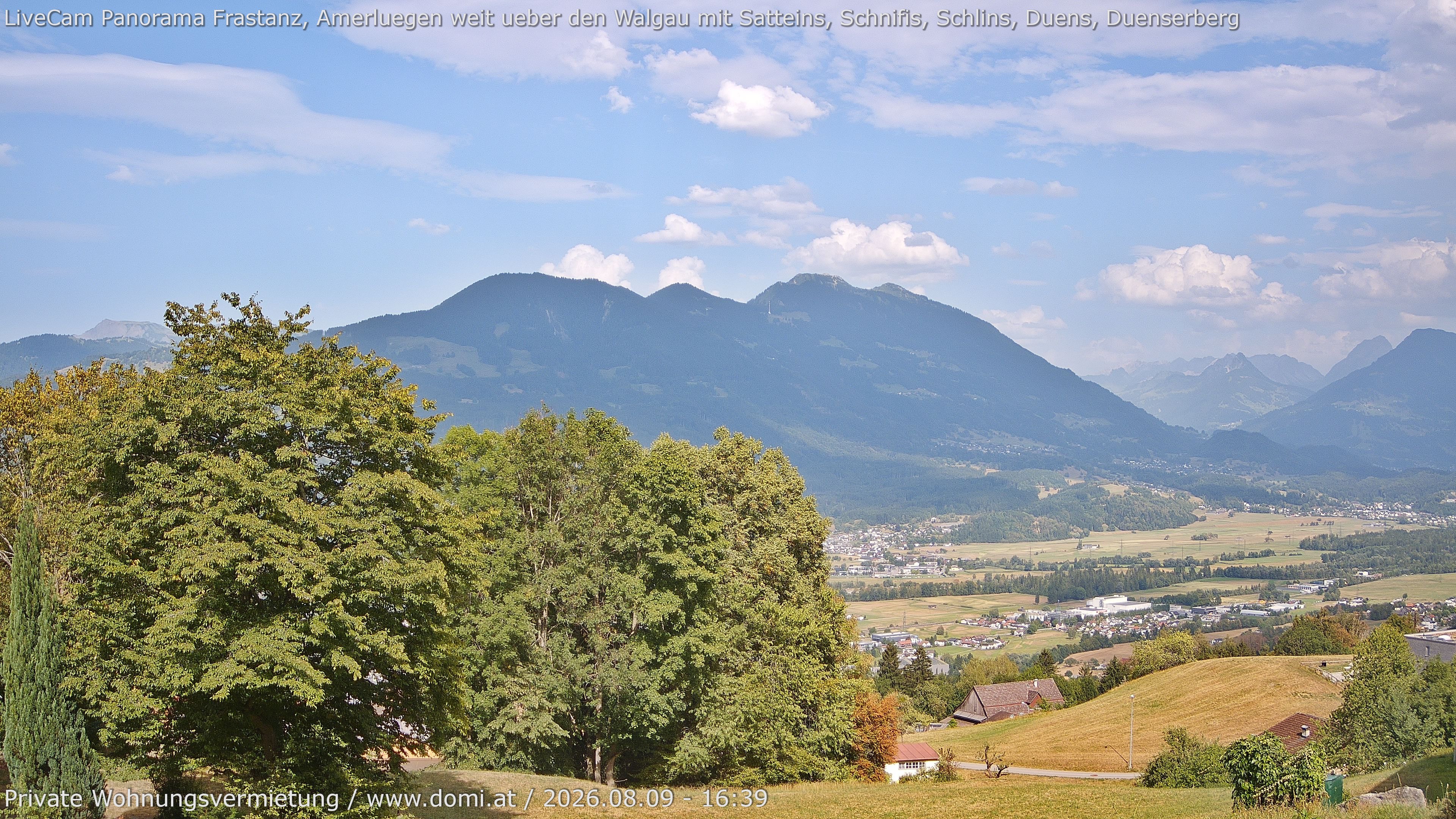 Archived image Webcam View of Frastanz in Vorarlberg (Austria)