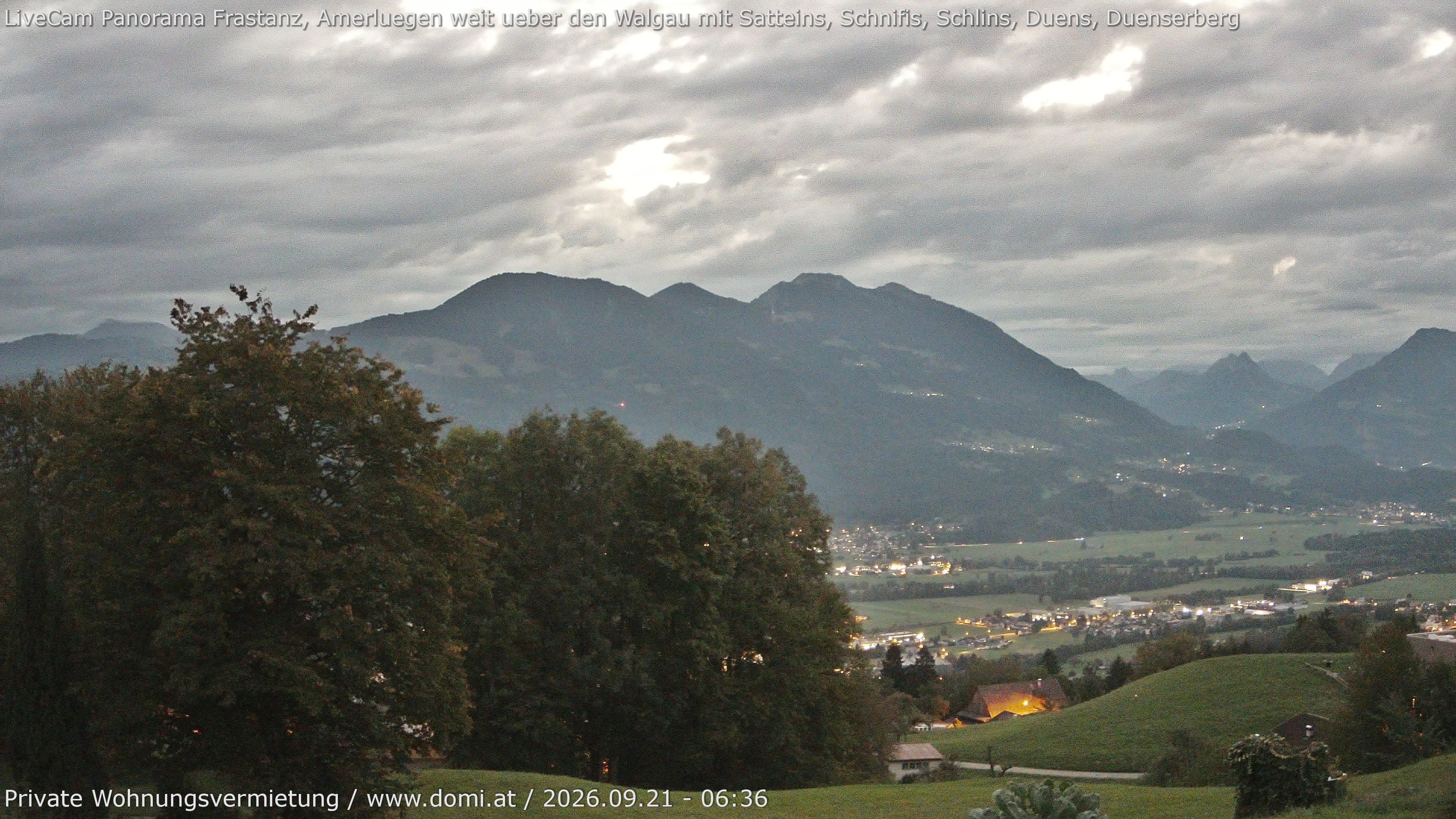 Archived image Webcam View of Frastanz in Vorarlberg (Austria)