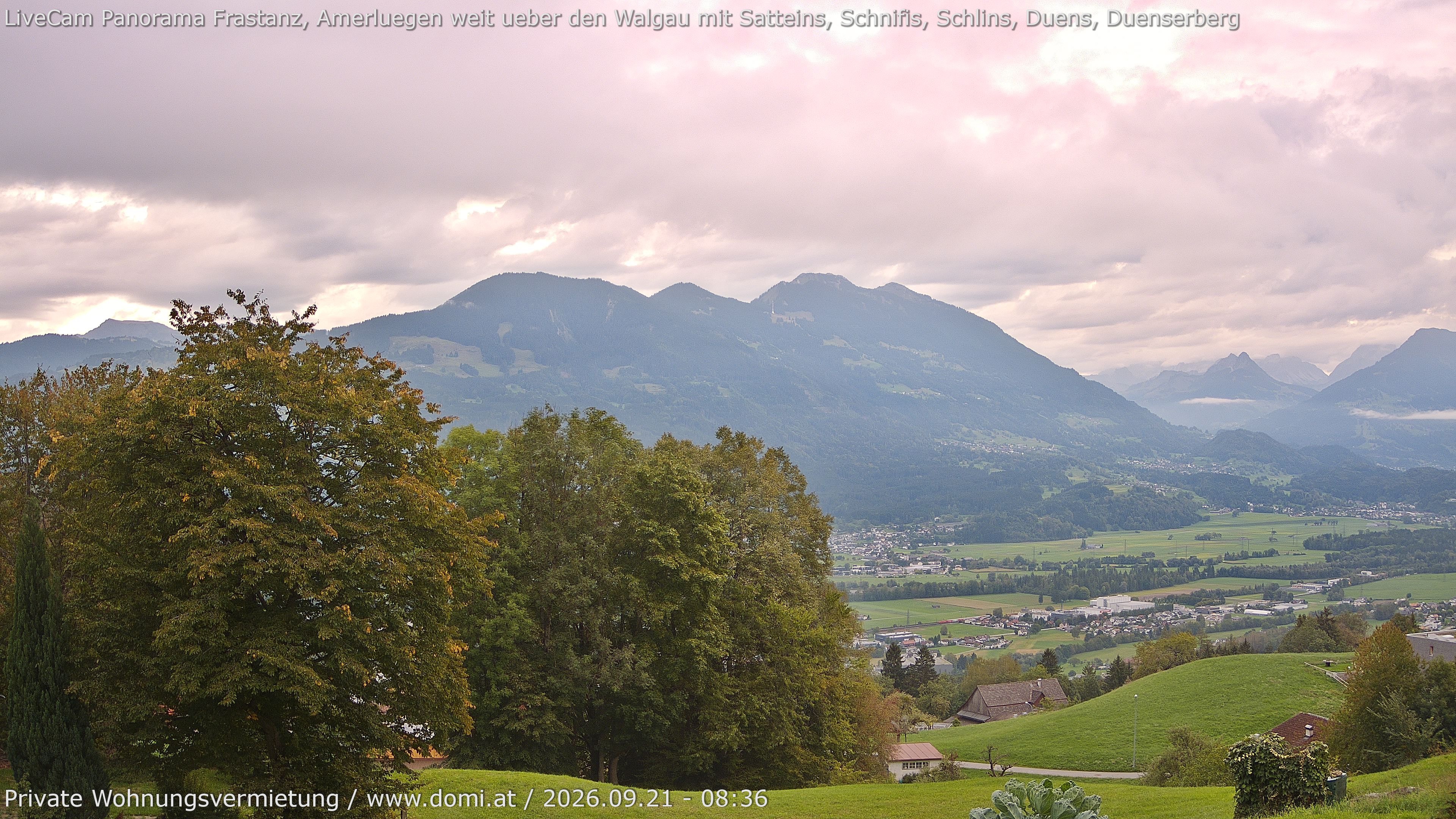 Archived image Webcam View of Frastanz in Vorarlberg (Austria)