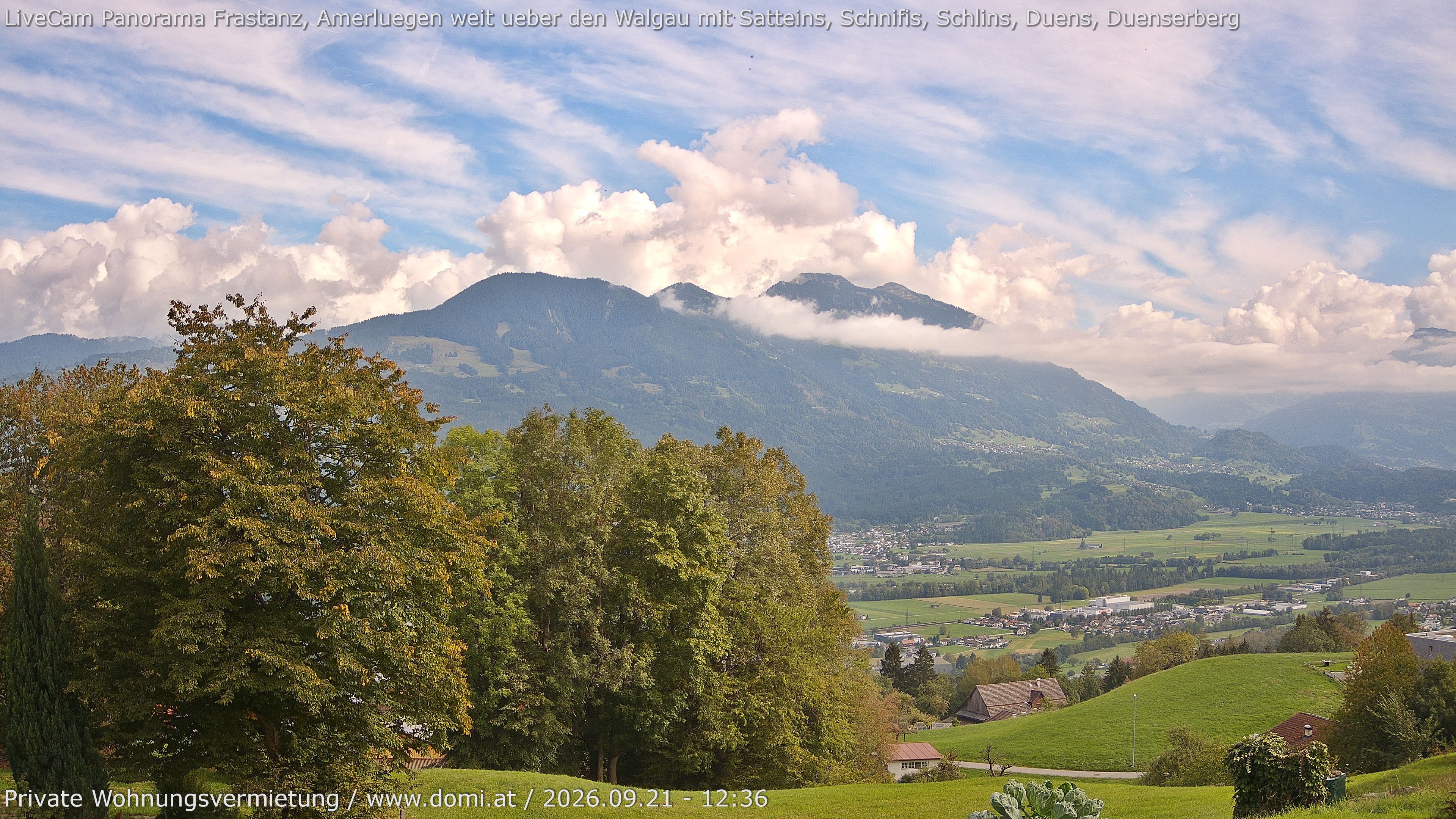 Archived image Webcam View of Frastanz in Vorarlberg (Austria)