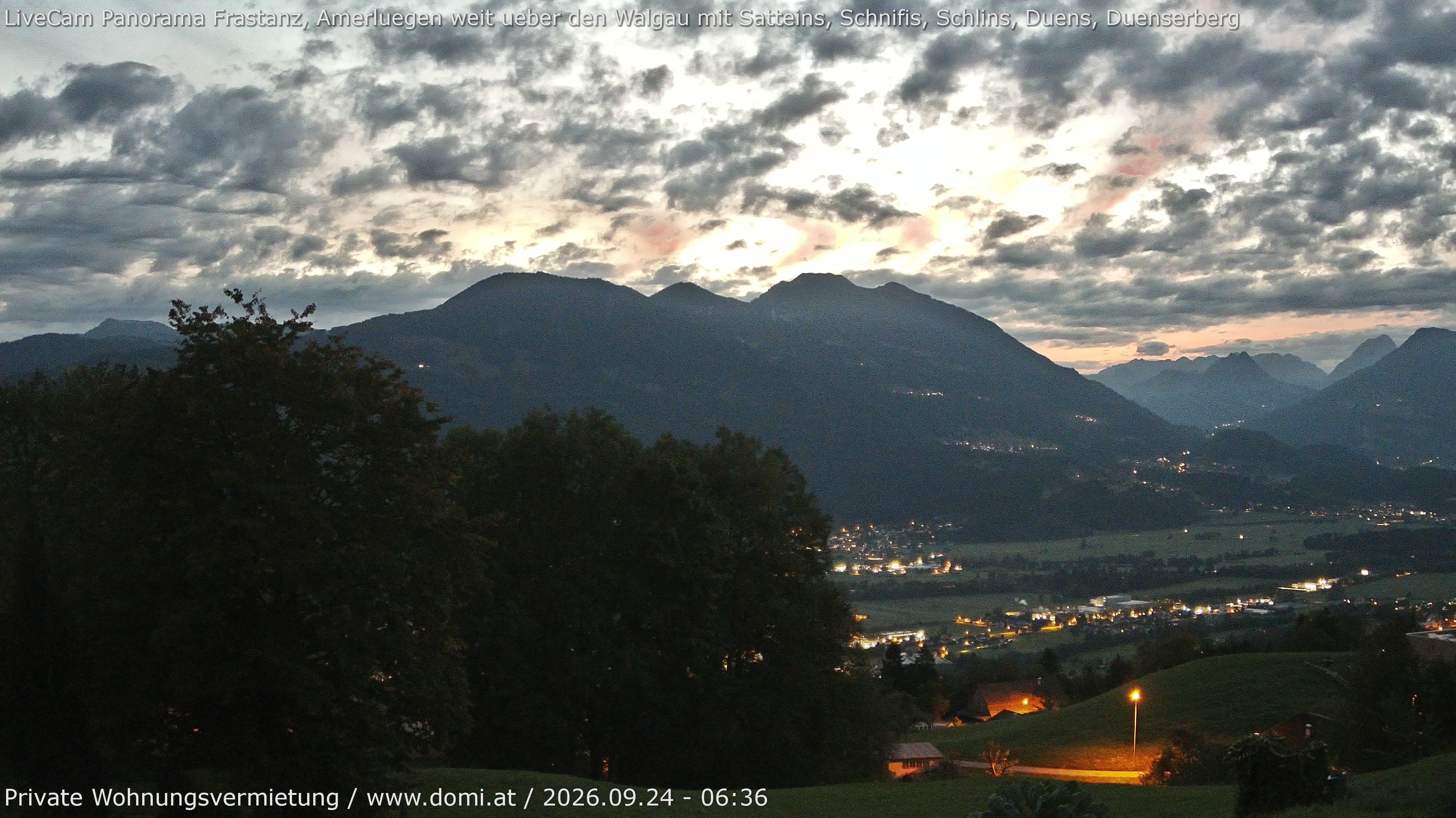Archived image Webcam View of Frastanz in Vorarlberg (Austria)
