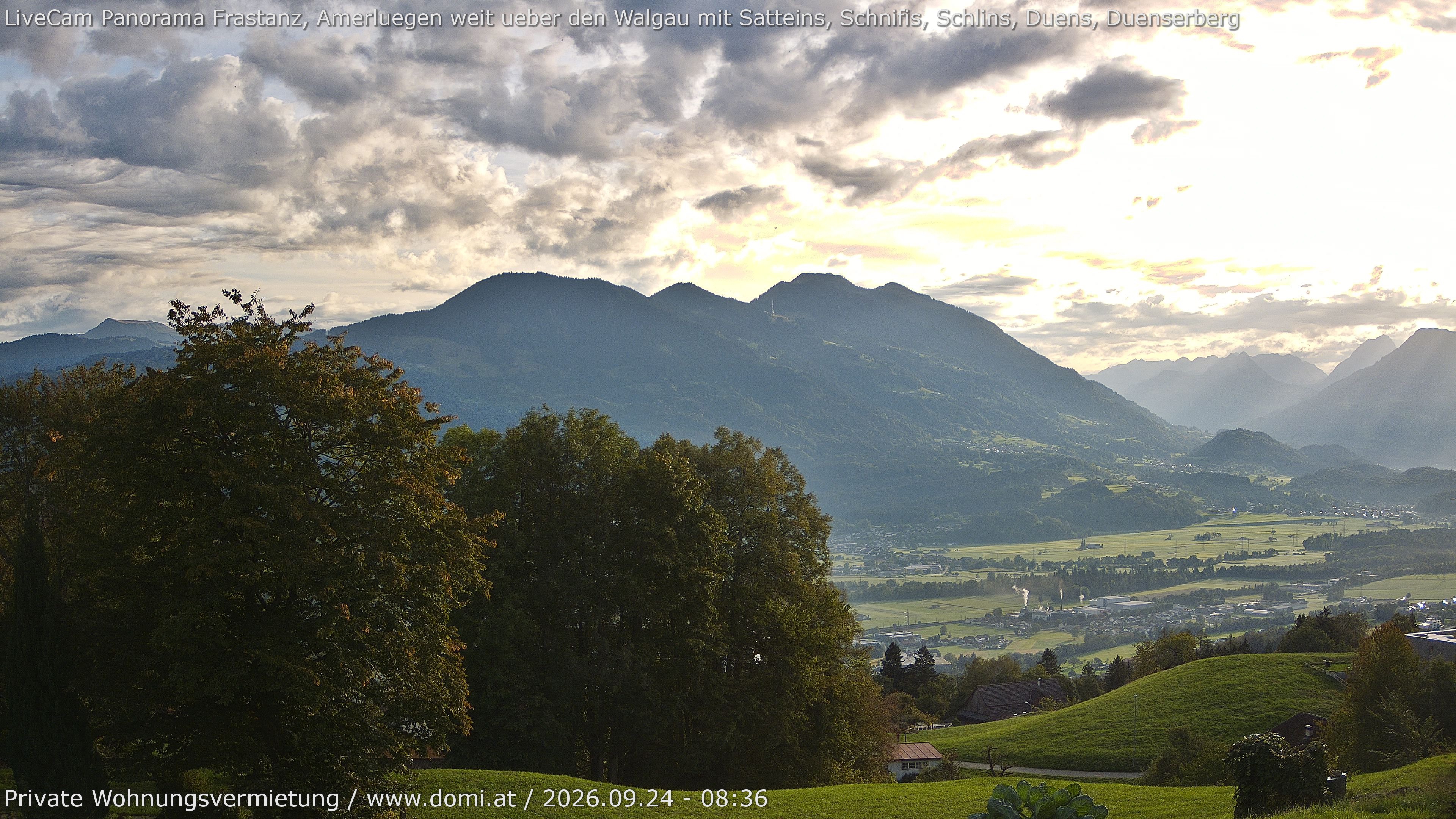 Archived image Webcam View of Frastanz in Vorarlberg (Austria)