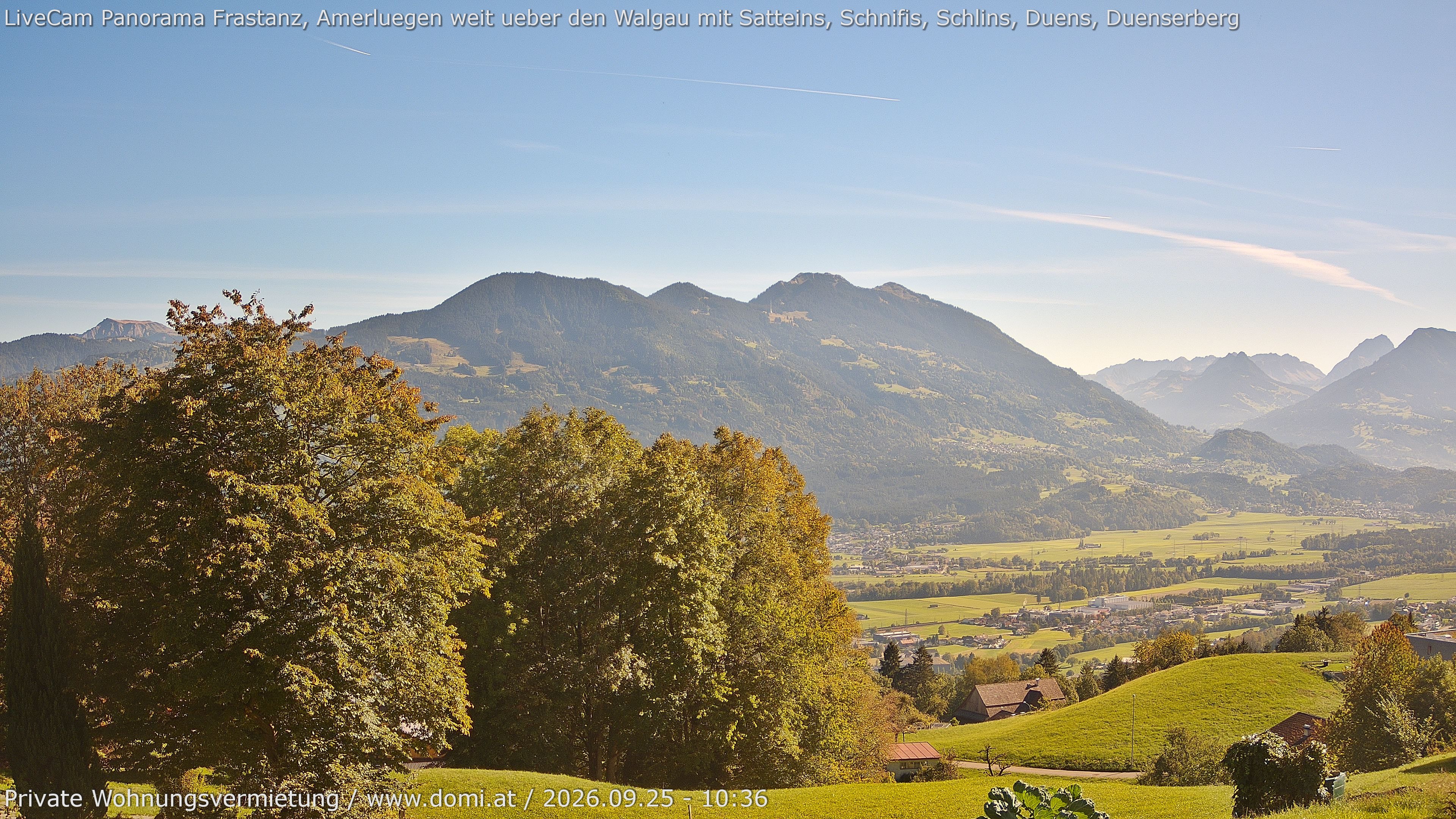 Archived image Webcam View of Frastanz in Vorarlberg (Austria)