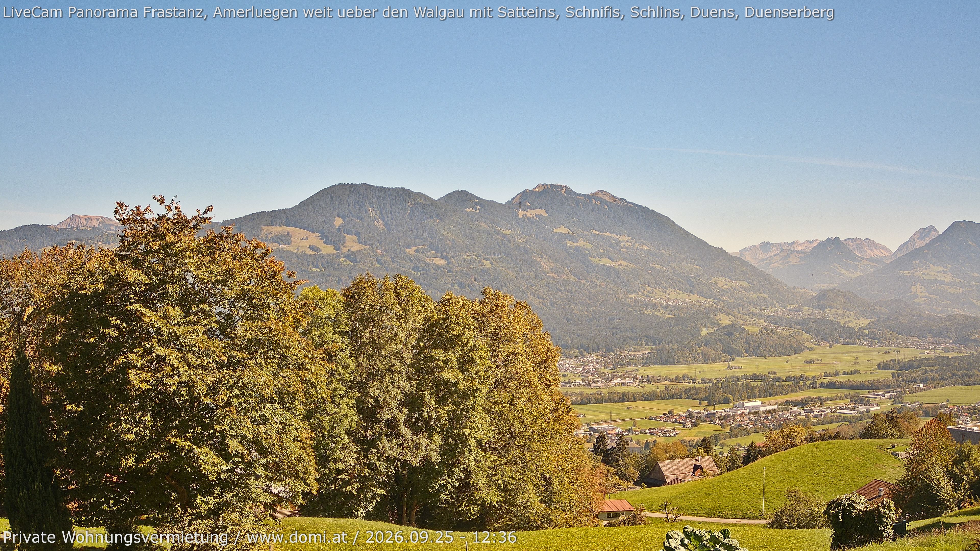Archived image Webcam View of Frastanz in Vorarlberg (Austria)