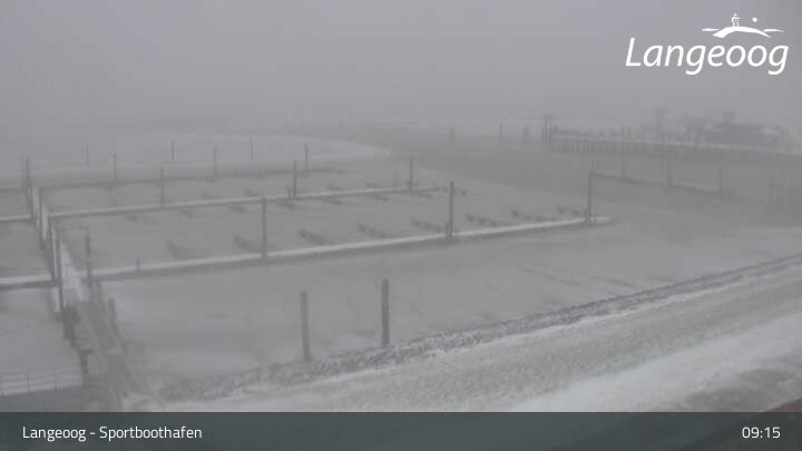 Archiv Foto Webcam Hafen Langeoog