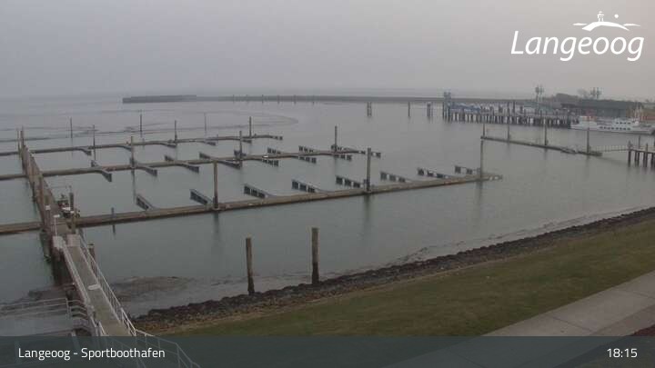 Archiv Foto Webcam Hafen Langeoog