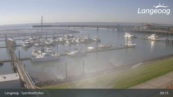 Archiv Foto Webcam Hafen Langeoog