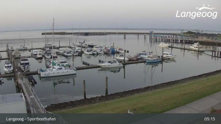 Archived image Webcam Port Langeoog