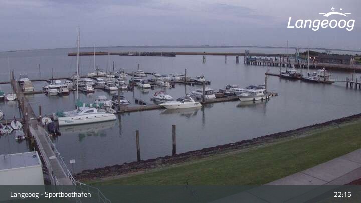 Archiv Foto Webcam Hafen Langeoog
