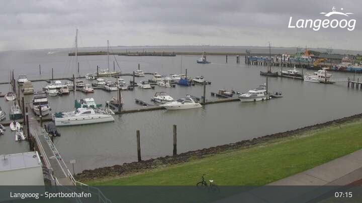 Archived image Webcam Port Langeoog
