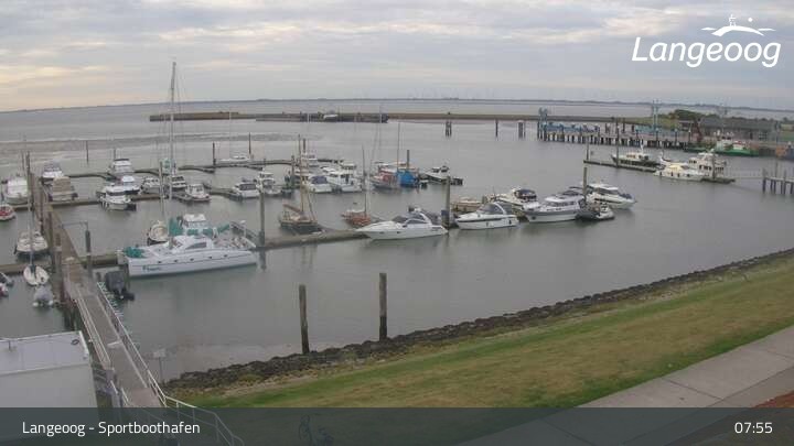 Archived image Webcam Port Langeoog