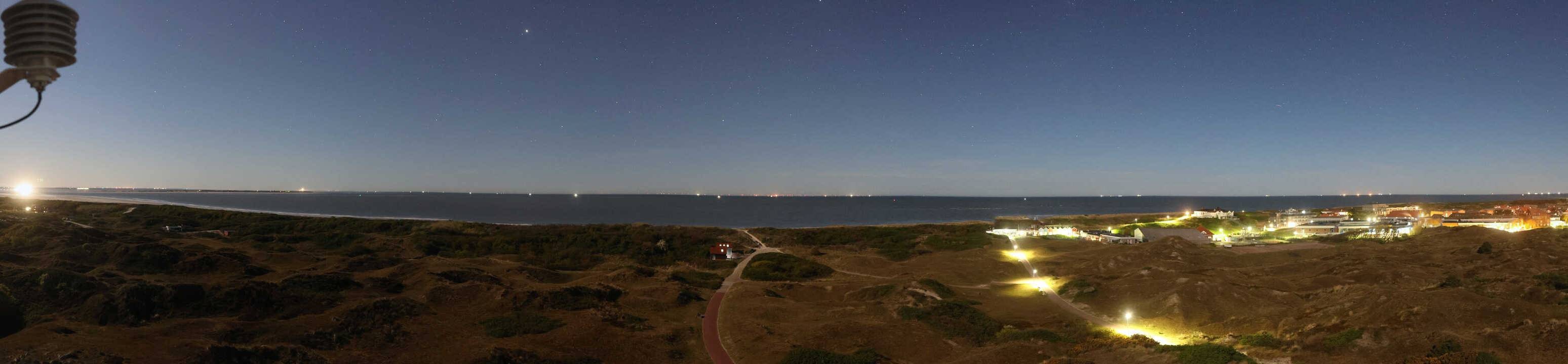 Archiv Foto Webcam Panoramablick über den Badestrand Langeoog