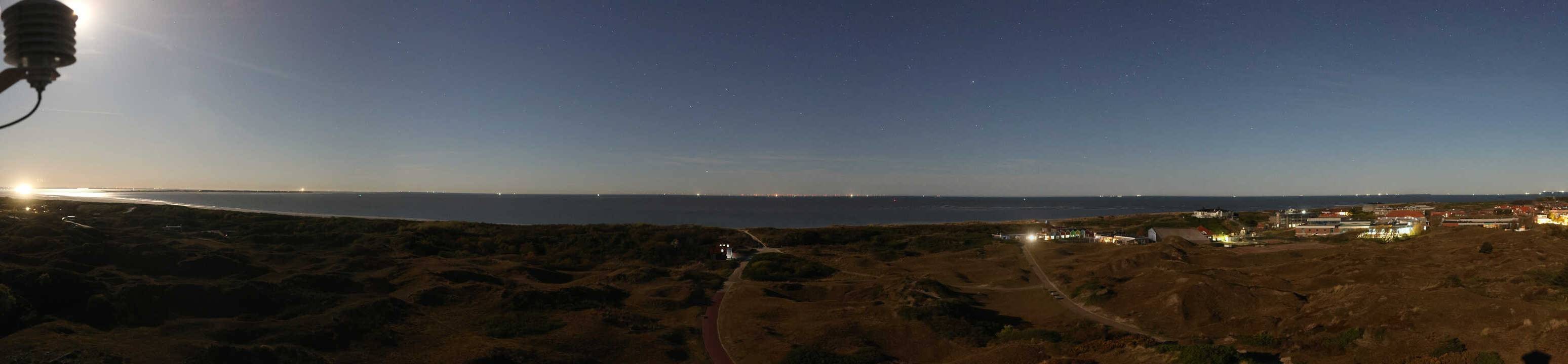 Archiv Foto Webcam Panoramablick über den Badestrand Langeoog