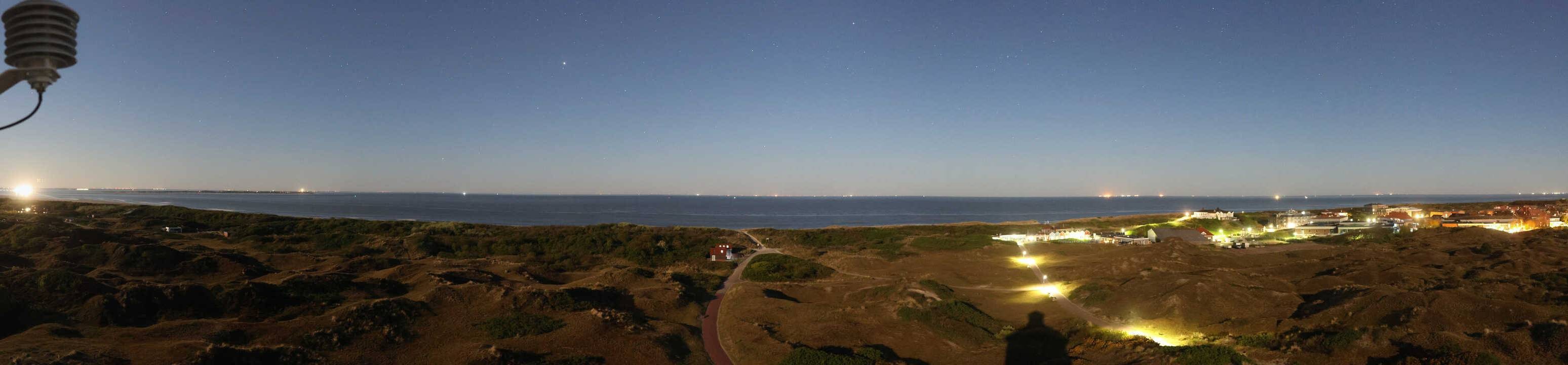 Archiv Foto Webcam Panoramablick über den Badestrand Langeoog
