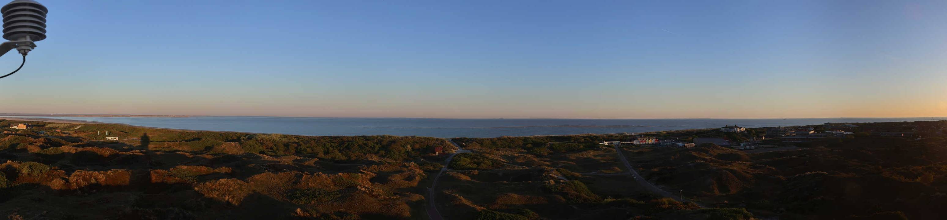 Archiv Foto Webcam Panoramablick über den Badestrand Langeoog
