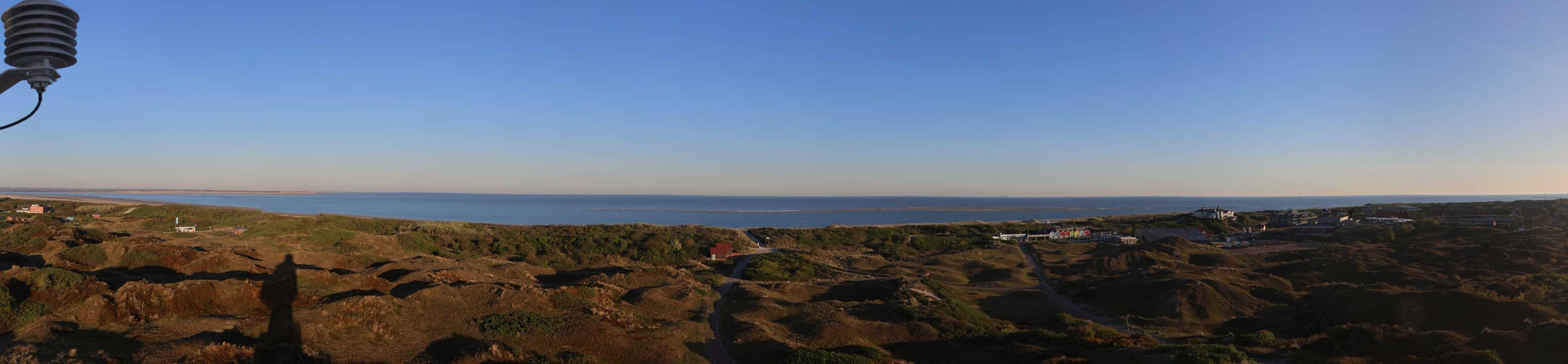 Archiv Foto Webcam Panoramablick über den Badestrand Langeoog