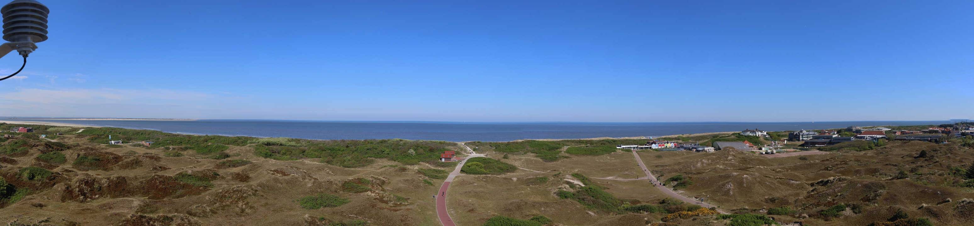 Archiv Foto Webcam Panoramablick über den Badestrand Langeoog