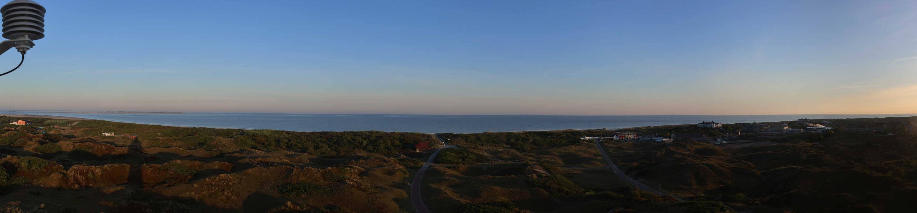 Archiv Foto Webcam Panoramablick über den Badestrand Langeoog