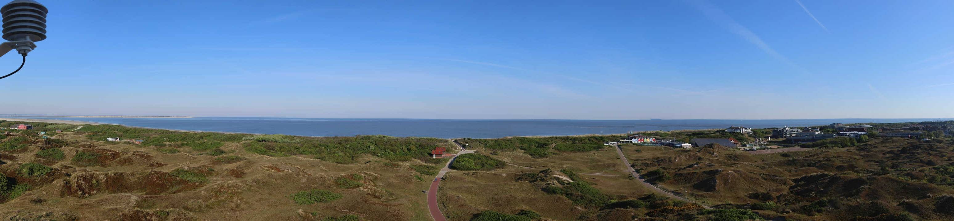 Archiv Foto Webcam Panoramablick über den Badestrand Langeoog