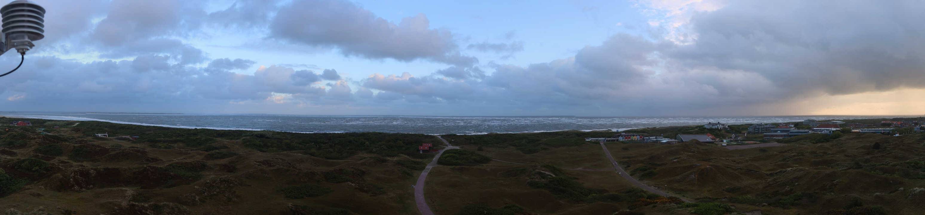 Archiv Foto Webcam Panoramablick über den Badestrand Langeoog