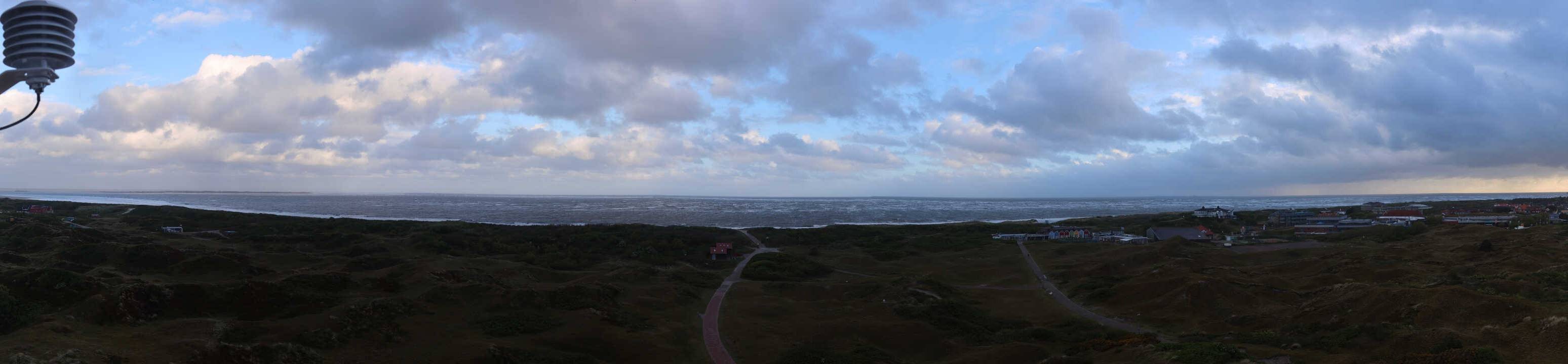 Archiv Foto Webcam Panoramablick über den Badestrand Langeoog