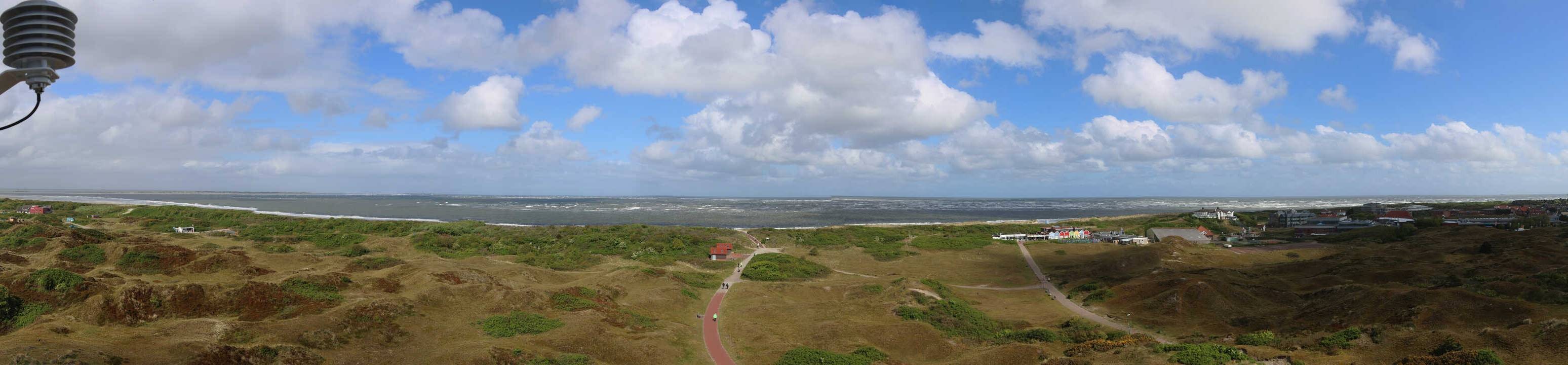 Archiv Foto Webcam Panoramablick über den Badestrand Langeoog