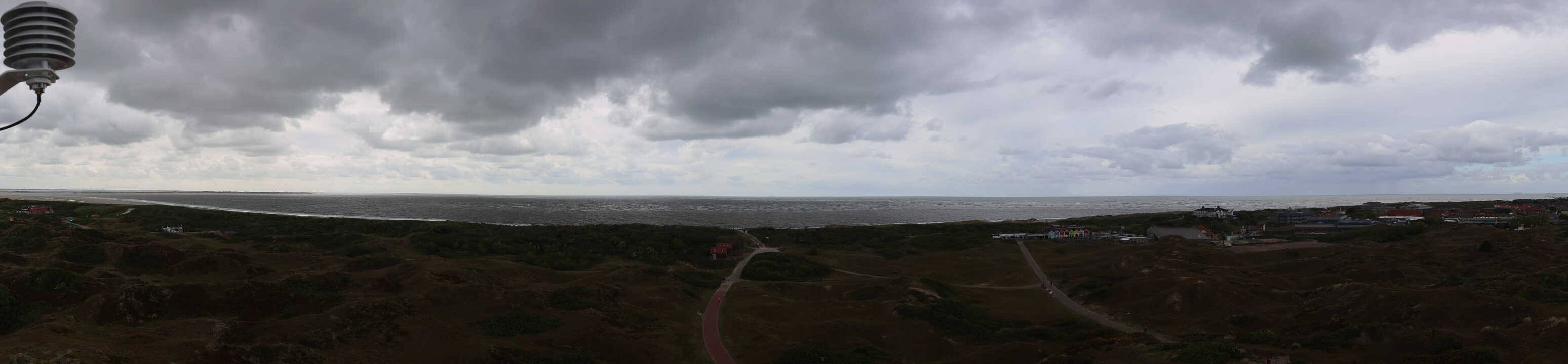 Archiv Foto Webcam Panoramablick über den Badestrand Langeoog