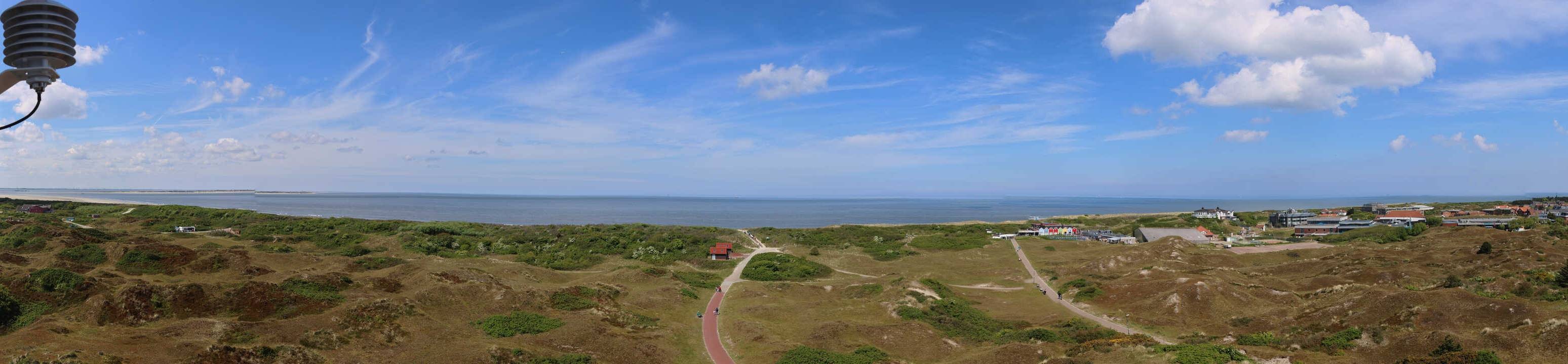 Archiv Foto Webcam Panoramablick über den Badestrand Langeoog