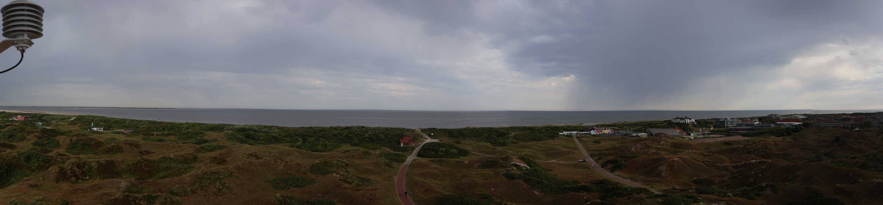 Archiv Foto Webcam Panoramablick über den Badestrand Langeoog