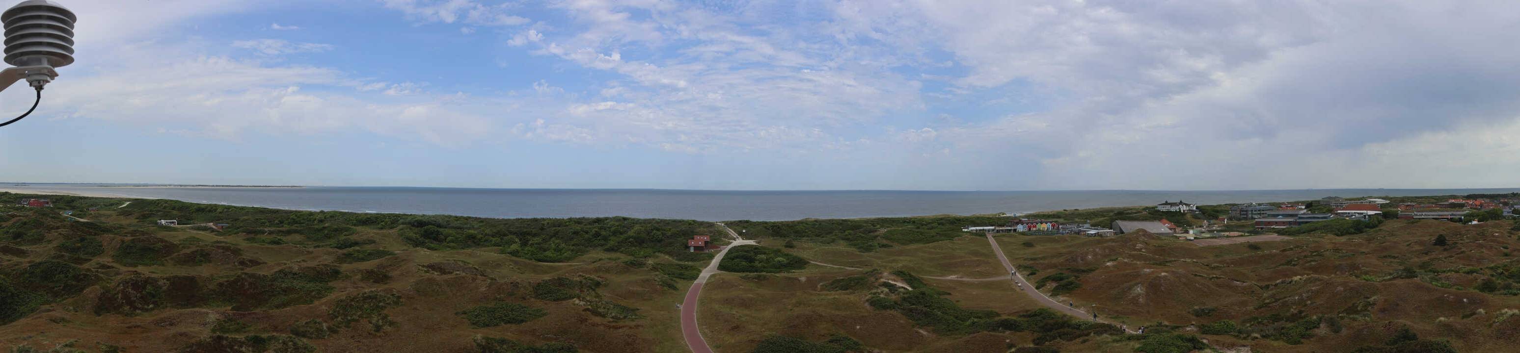 Archiv Foto Webcam Panoramablick über den Badestrand Langeoog