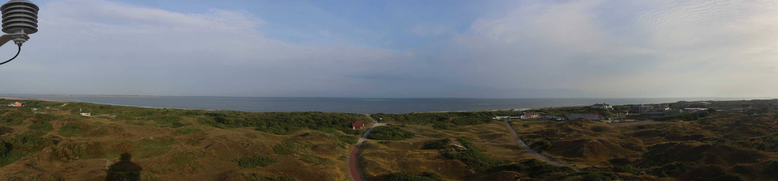 Archiv Foto Webcam Panoramablick über den Badestrand Langeoog