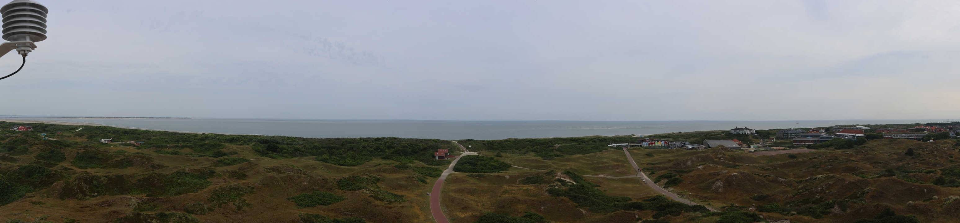 Archiv Foto Webcam Panoramablick über den Badestrand Langeoog
