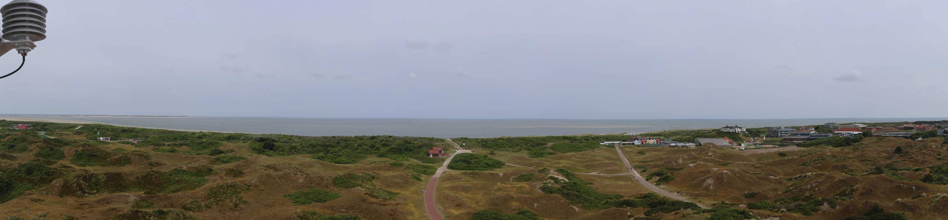 Archiv Foto Webcam Panoramablick über den Badestrand Langeoog