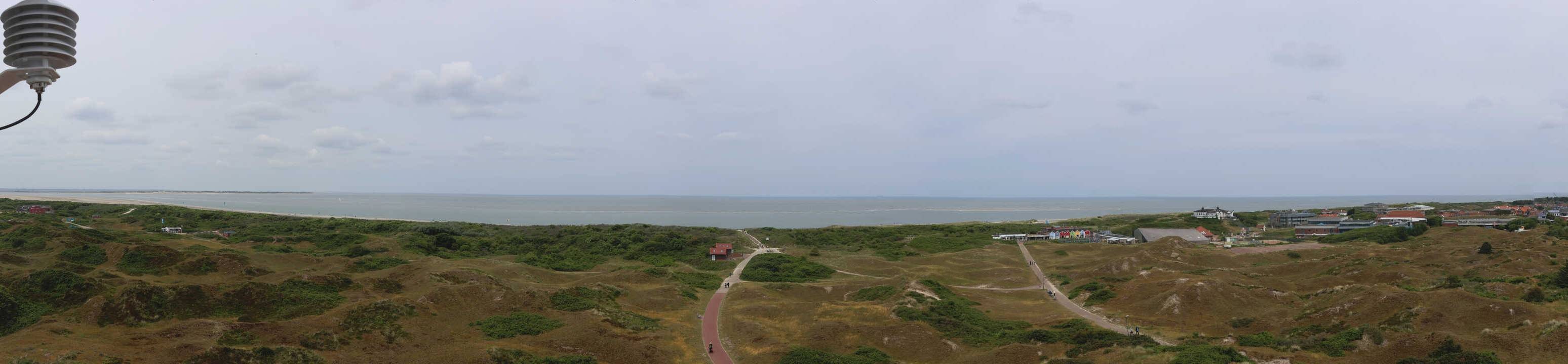 Archiv Foto Webcam Panoramablick über den Badestrand Langeoog
