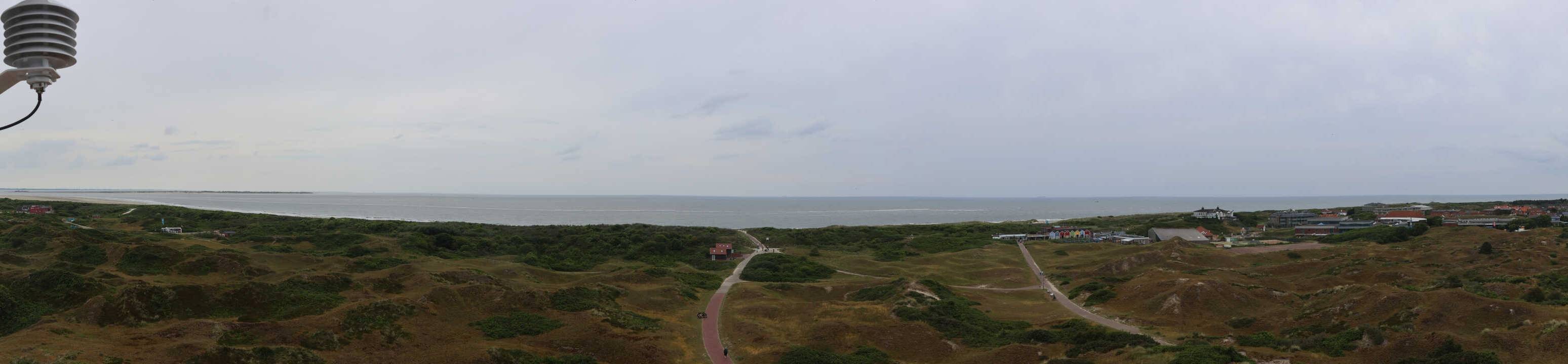 Archiv Foto Webcam Panoramablick über den Badestrand Langeoog