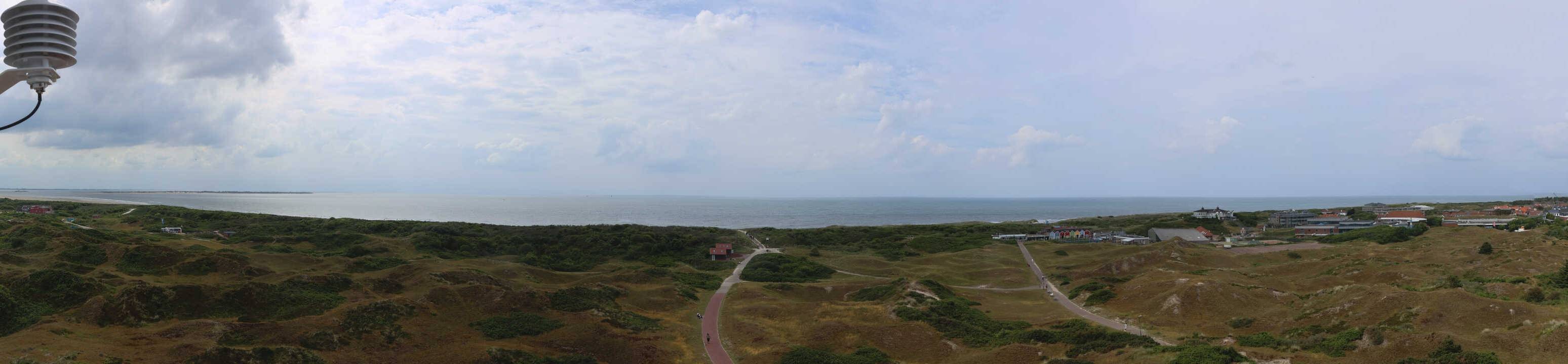 Archiv Foto Webcam Panoramablick über den Badestrand Langeoog
