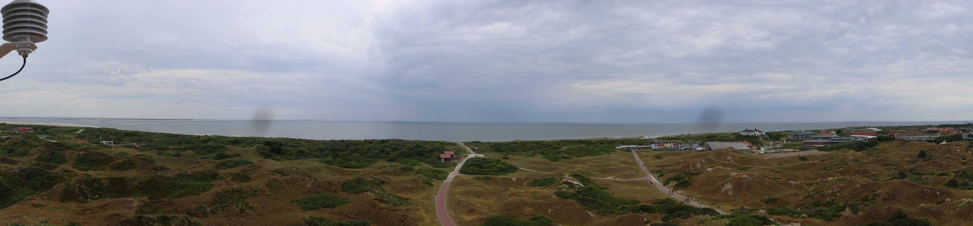 Archiv Foto Webcam Panoramablick über den Badestrand Langeoog