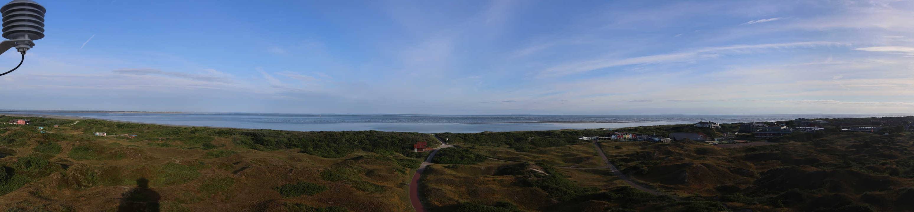 Archiv Foto Webcam Panoramablick über den Badestrand Langeoog
