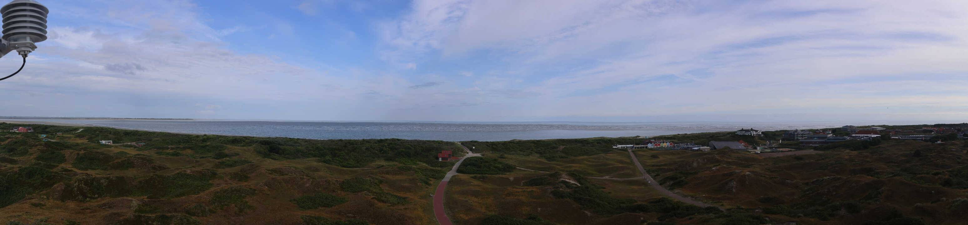 Archiv Foto Webcam Panoramablick über den Badestrand Langeoog