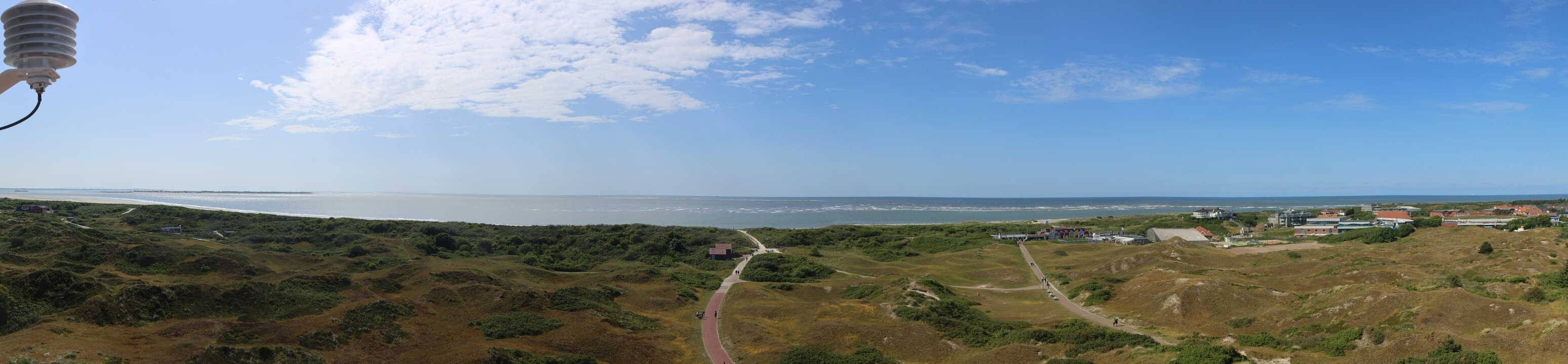 Archiv Foto Webcam Panoramablick über den Badestrand Langeoog