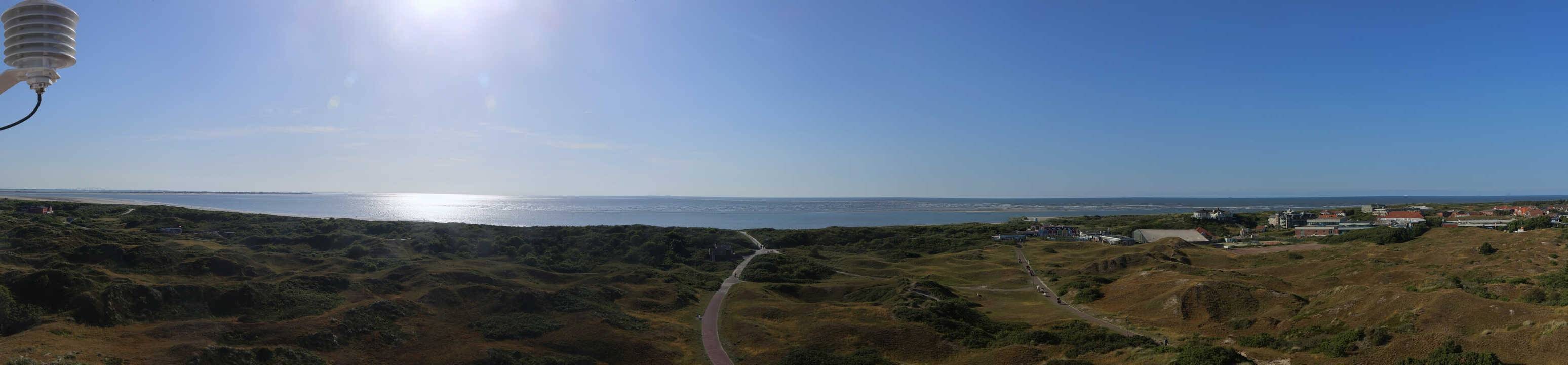 Archiv Foto Webcam Panoramablick über den Badestrand Langeoog
