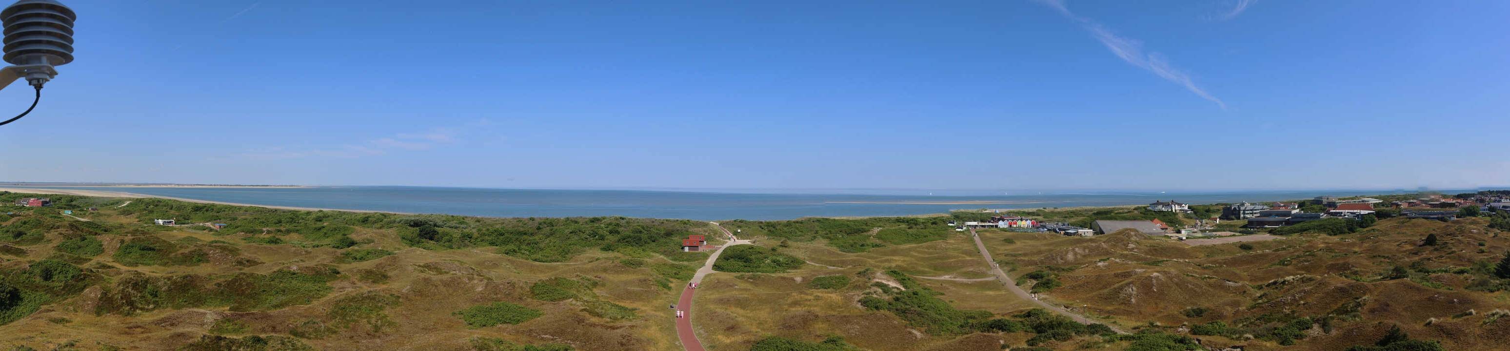 Archiv Foto Webcam Panoramablick über den Badestrand Langeoog