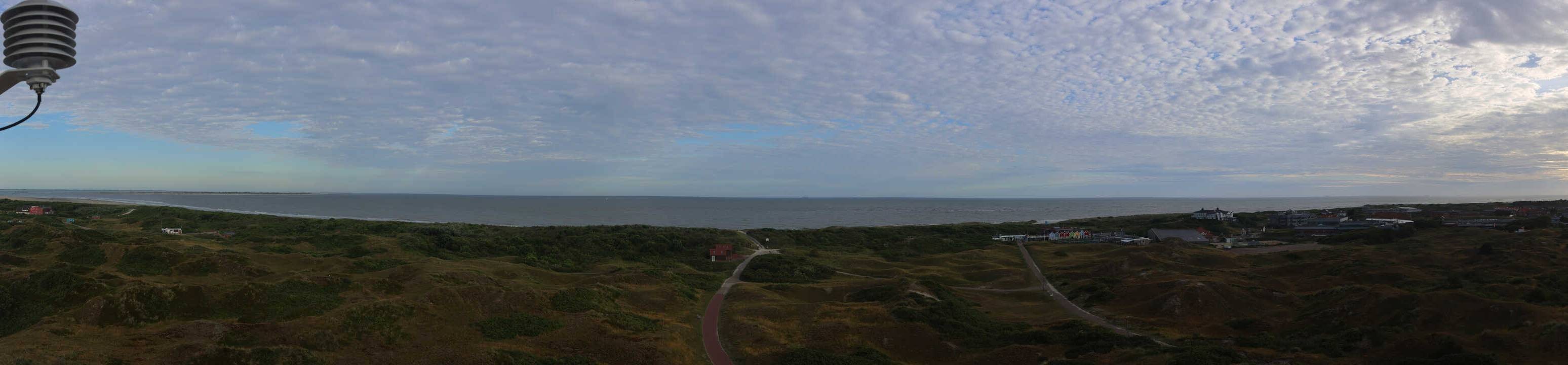 Archiv Foto Webcam Panoramablick über den Badestrand Langeoog