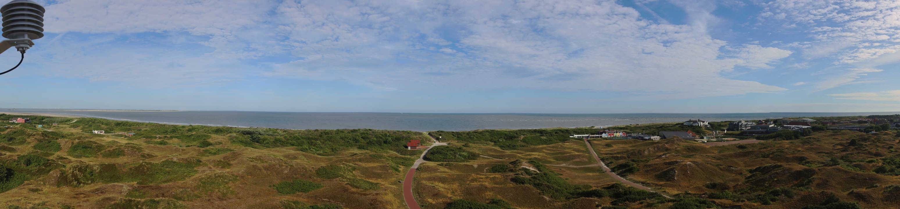 Archiv Foto Webcam Panoramablick über den Badestrand Langeoog