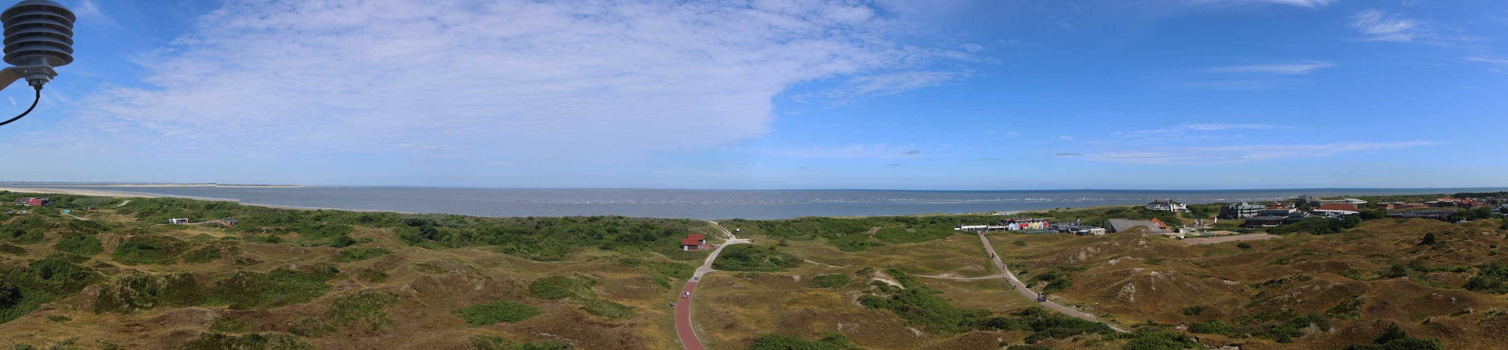 Archiv Foto Webcam Panoramablick über den Badestrand Langeoog