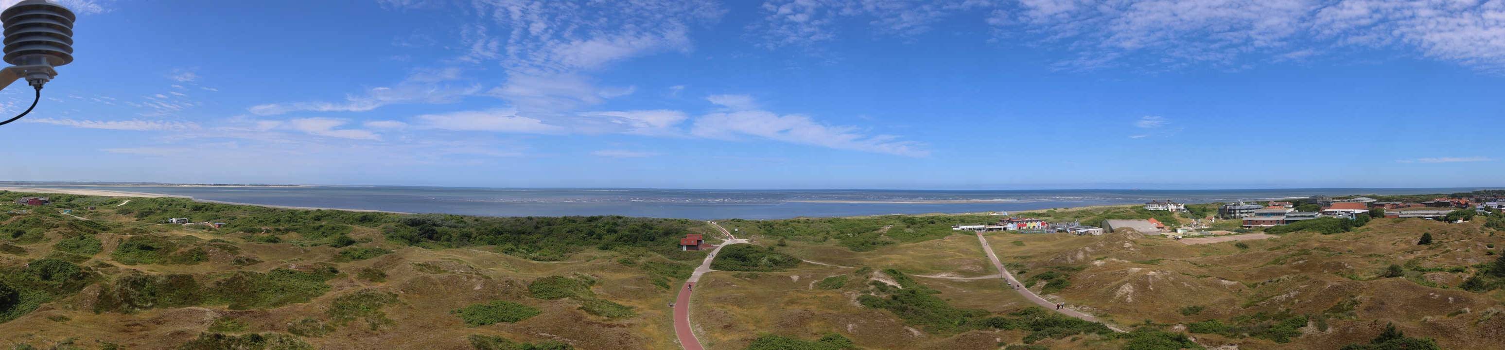 Archiv Foto Webcam Panoramablick über den Badestrand Langeoog