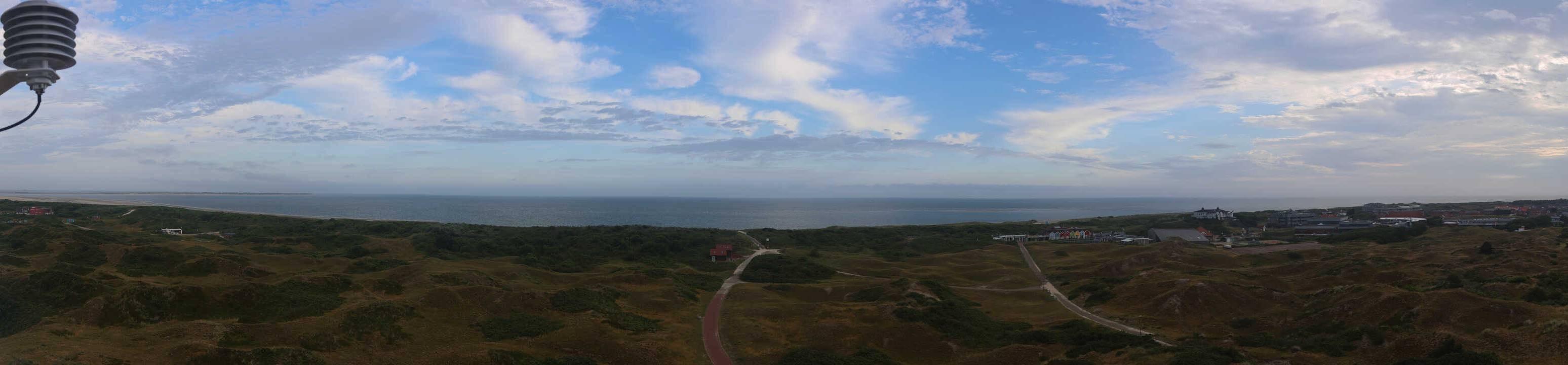 Archiv Foto Webcam Panoramablick über den Badestrand Langeoog