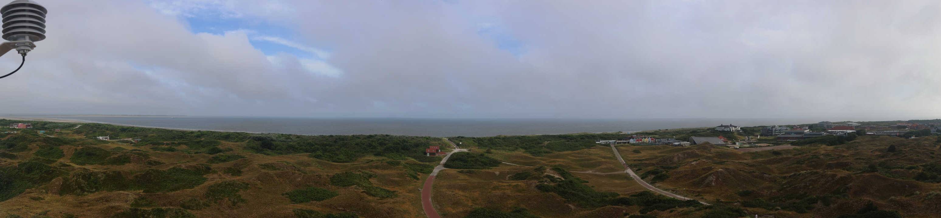 Archiv Foto Webcam Panoramablick über den Badestrand Langeoog