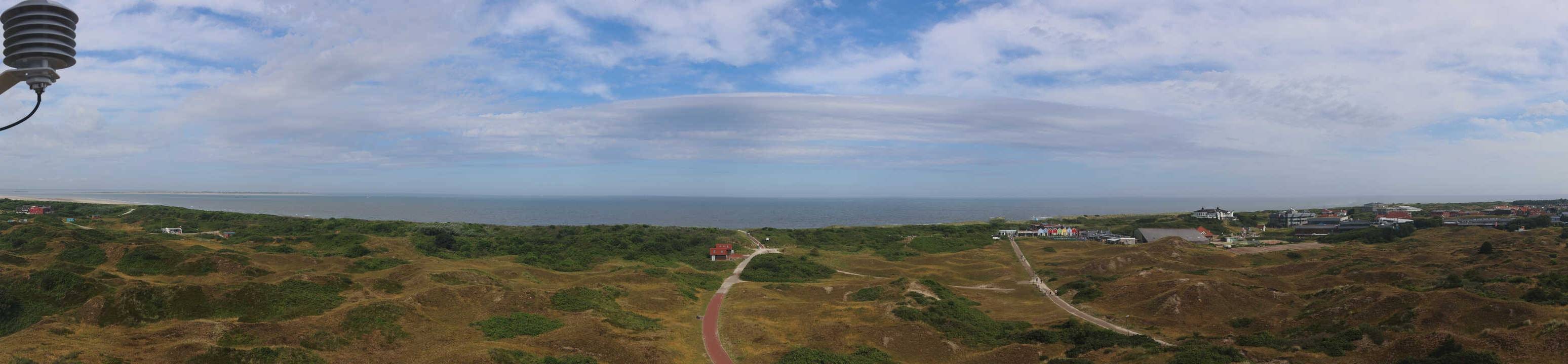 Archiv Foto Webcam Panoramablick über den Badestrand Langeoog