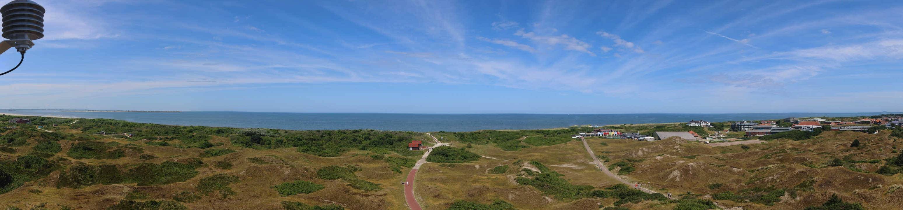 Archiv Foto Webcam Panoramablick über den Badestrand Langeoog